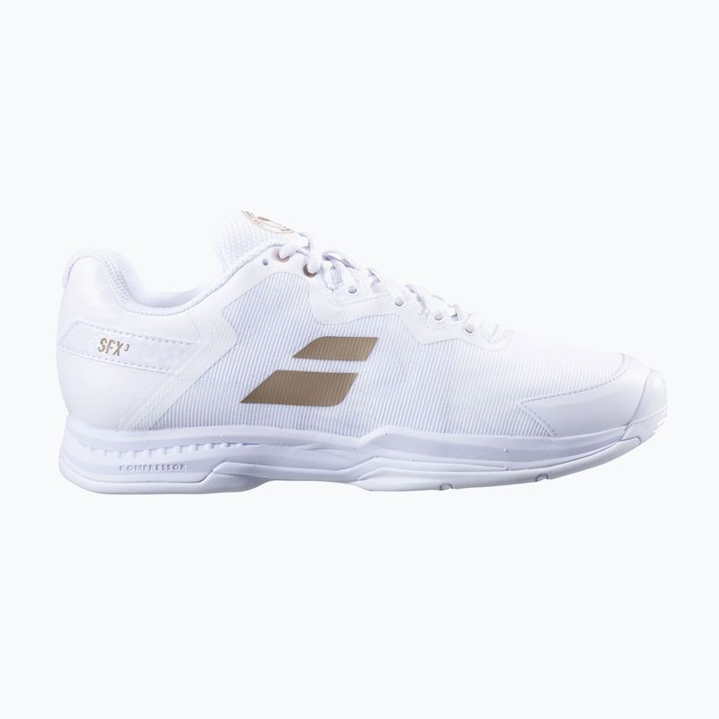 Мъжки обувки за тенис Babolat 22 SFX3 All Court Wimbledon white 30S22550 12