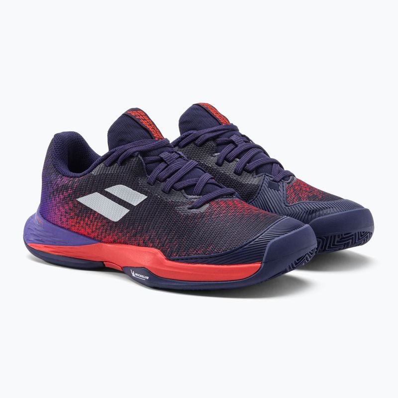 Детски обувки за тенис BABOLAT 22 Jet Mach 3 Clay blue ribbon 33S22730 5