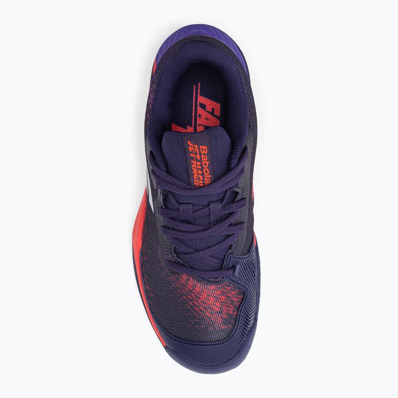 Детски обувки за тенис BABOLAT 22 Jet Mach 3 Clay blue ribbon 33S22730 6