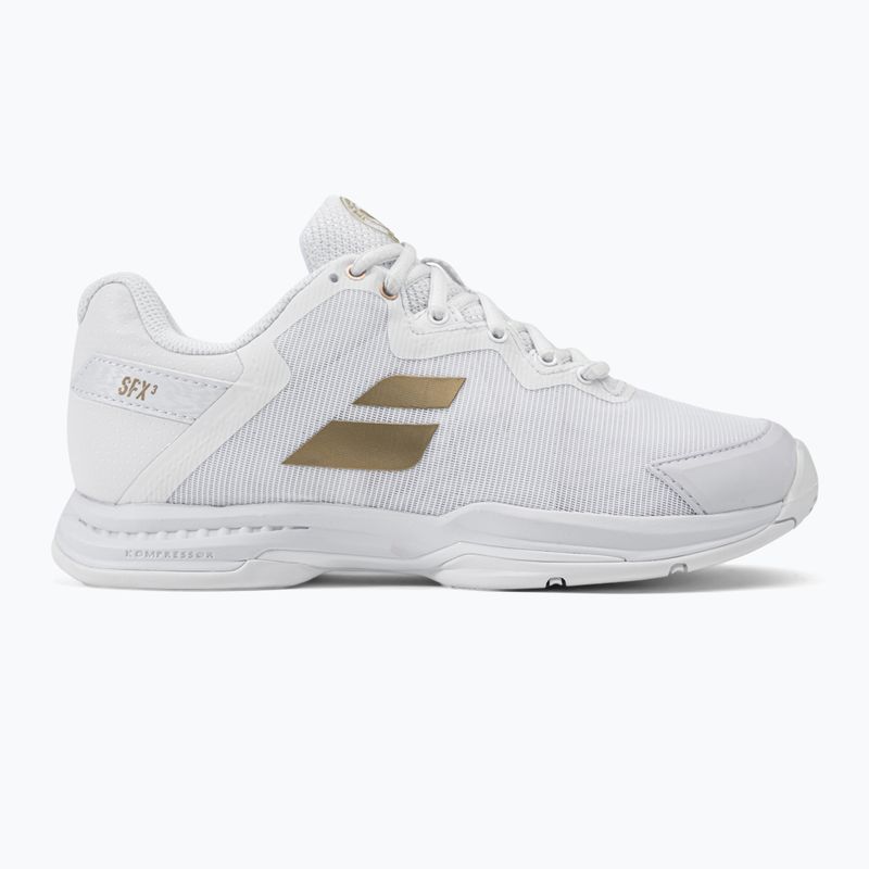 Дамски обувки за тенис Babolat SFX3 All Court Wimbledon white 31S23885 2