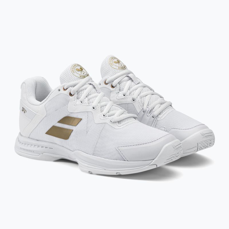 Дамски обувки за тенис Babolat SFX3 All Court Wimbledon white 31S23885 4