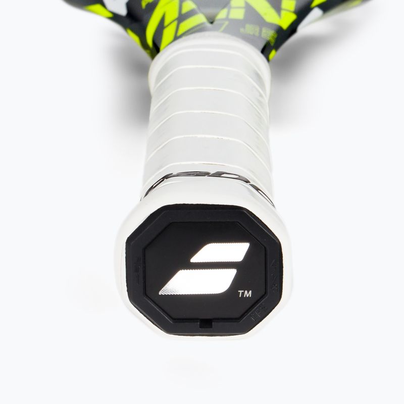 Детска тенис ракета Babolat Pure Aero Junior 26 сиво-жълта 140465 3