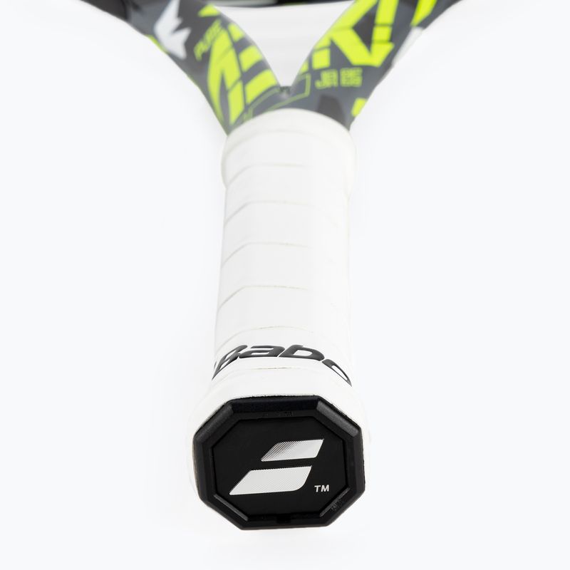 Детска тенис ракета Babolat Pure Aero Junior 25 сиво-жълта 140468 3