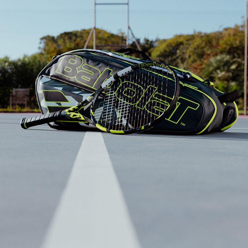 Ракета за тенис Babolat Boost Aero сиво-жълта 121242 8