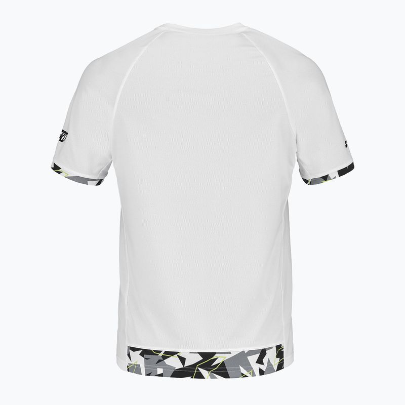 Мъжка тениска за тенис Babolat Aero Crew Neck White 2MS23011Y 2