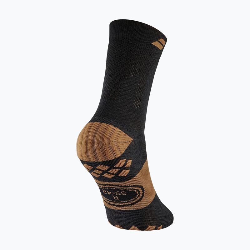 Мъжки чорапи Babolat Badminton Pro Crew black/bright gold 2