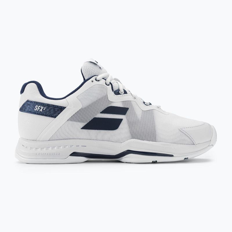 Мъжки обувки за тенис Babolat SFX3 All Court white/navy 2