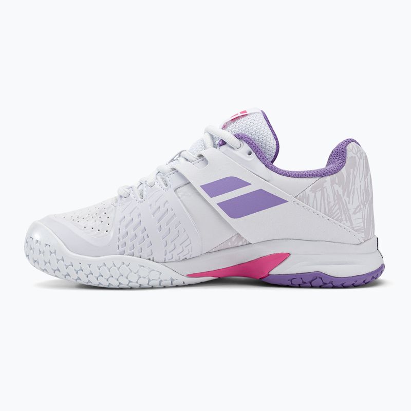 Детски обувки за тенис Babolat Propulse All Court бели 32S23884 10