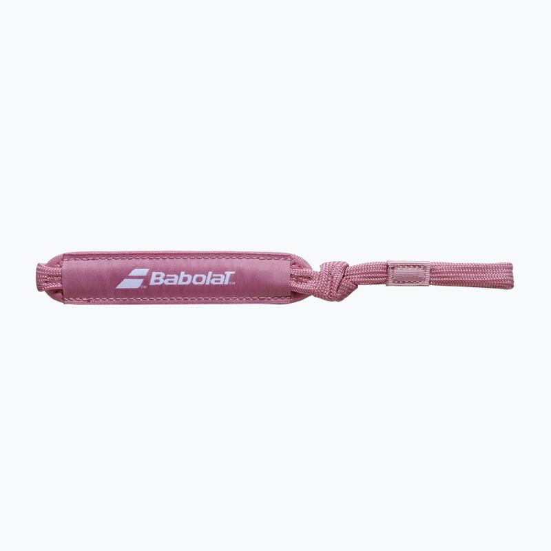 Каишка за китка Babolat Wrist Strap Padel coral 2