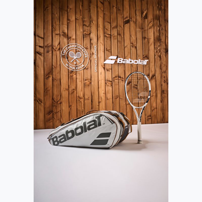 Чанта за тенис Babolat RH X9 Pure Wimbledon 73 l white 4