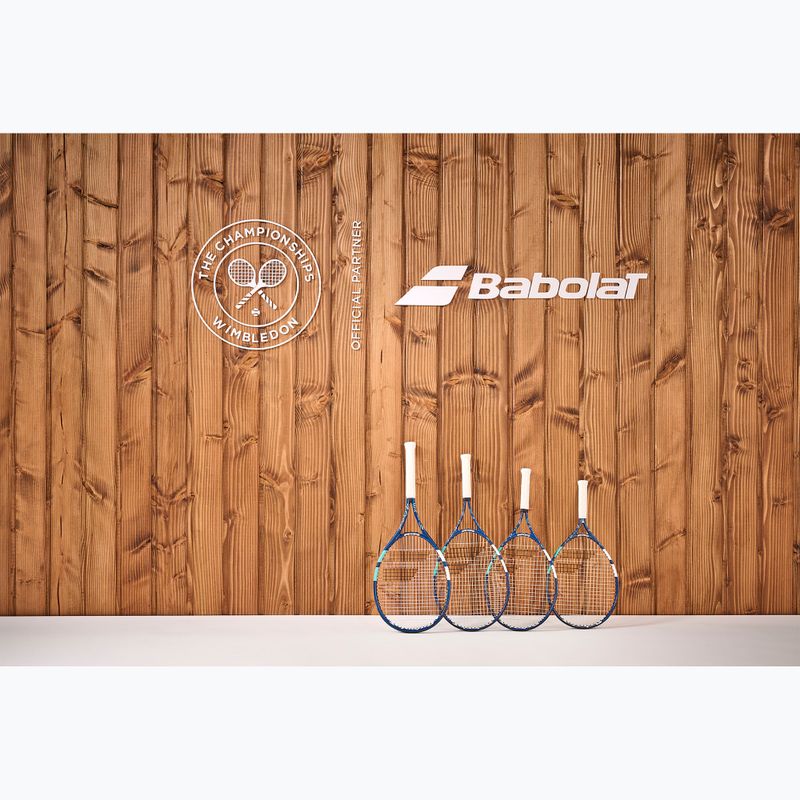 Детска ракета за тенис Babolat Junior 25 Wimbledon blue 8