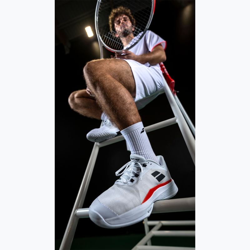 Мъжки обувки за тенис Babolat Jet Tere 2 All Court white/strike red 8