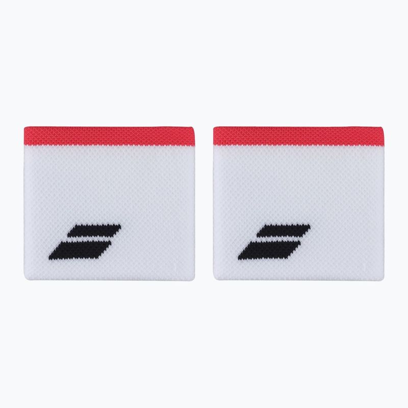 Лента за китка Babolat Logo 2 бр. white/strike red