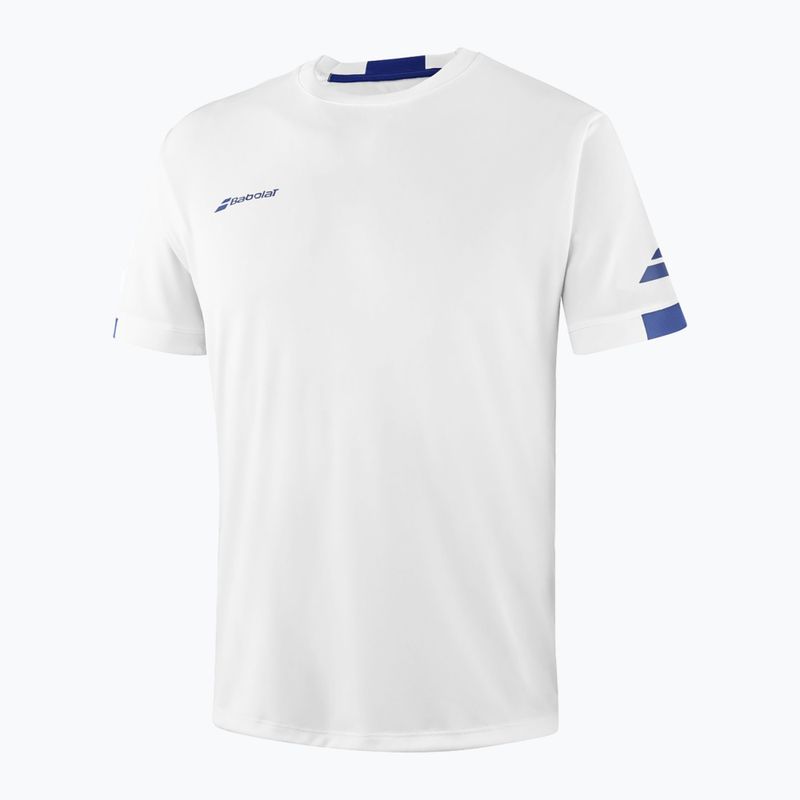 Мъжка тениска Babolat Play Crew Neck white/white 3