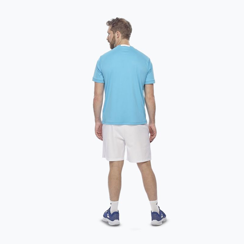 Мъжка тениска Babolat Play Crew Neck Cyan Blue 3