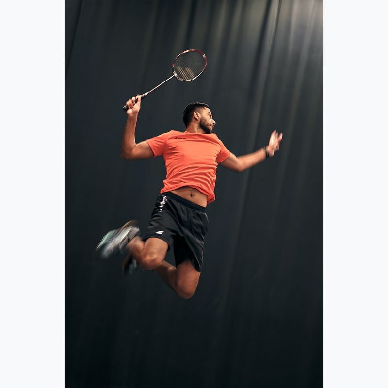 Мъжка тениска Babolat Play Crew Neck fiesta red 4