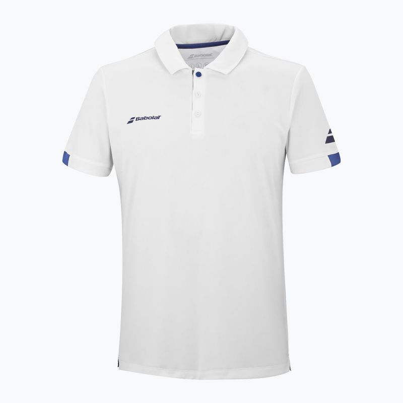 Мъжка поло тениска Babolat Play white/white