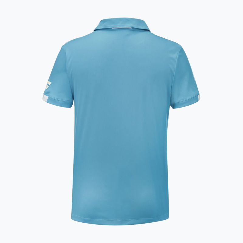 Мъжка поло тениска Babolat Play cyan blue 2