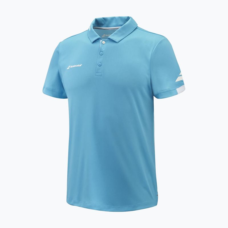 Мъжка поло тениска Babolat Play cyan blue 3