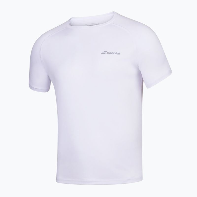 Детска тениска Babolat Play Crew Neck white/white 2