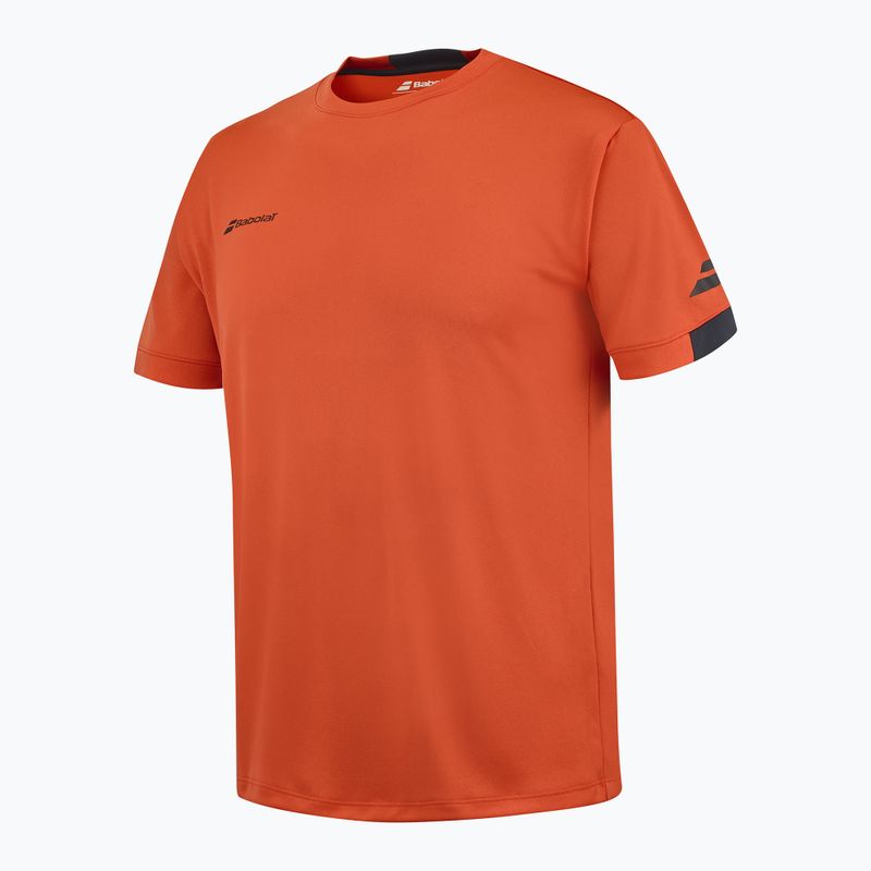 Детска тениска Babolat Play Crew Neck Jr fiesta red 3