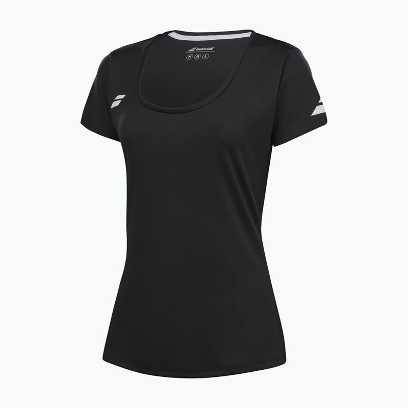 Дамска тениска Babolat Play Cap Sleeve Top black/black 2