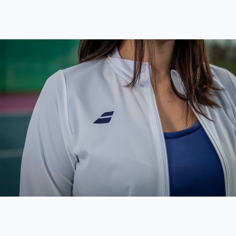Дамски тенис суитшърт Babolat Play white/white 4