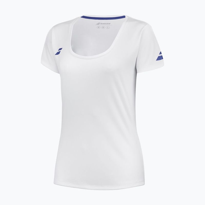 Детска тениска Babolat Play Cap Sleeve Top Jr бяло/бяло 3