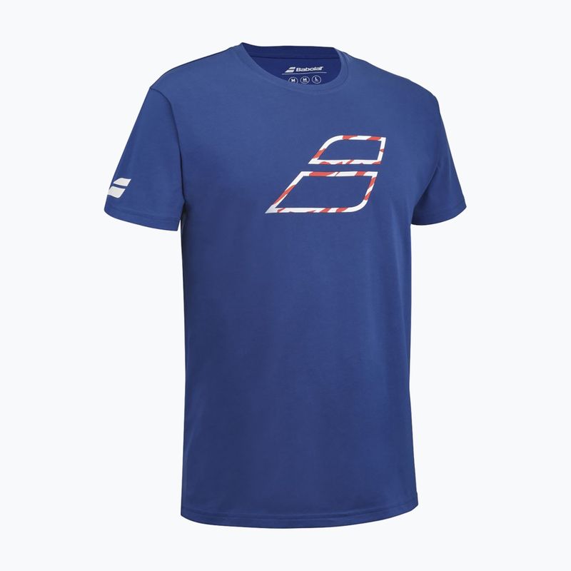 Мъжка тениска Babolat Exercise Big Flag sodalite blue 2
