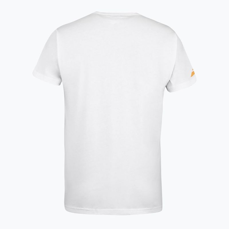 Мъжка тениска Babolat Exercise Message 1000 white/white 7