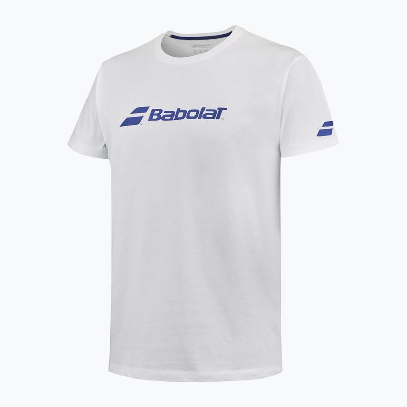 Мъжка тениска Babolat Exercise Babolat white/white 3