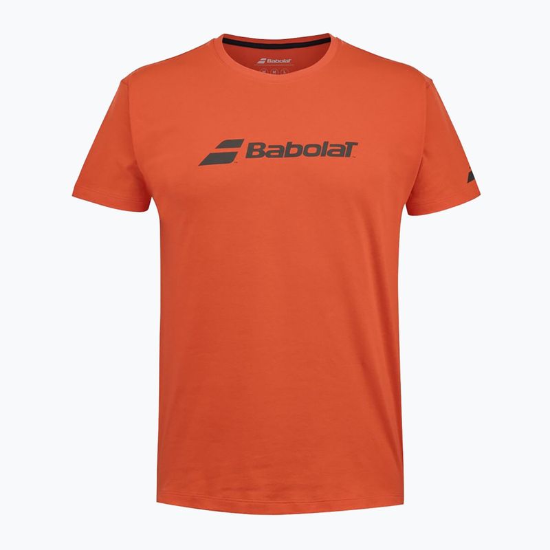 Детска тениска Babolat Exercise Babolat Jr fiesta red