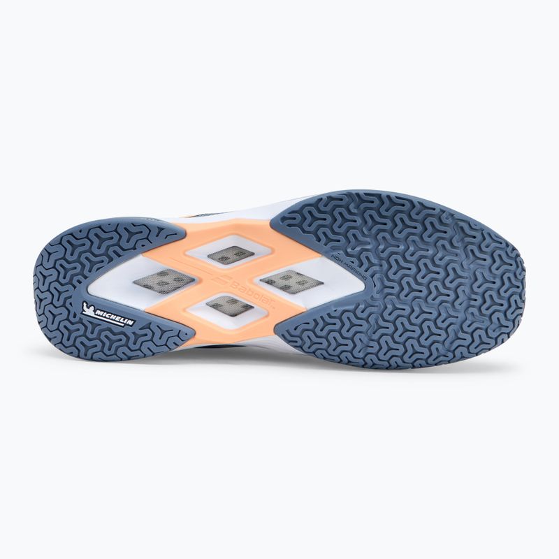 Дамски обувки за бадминтон Babolat Shadow Spirit 2 grey/ coral 4