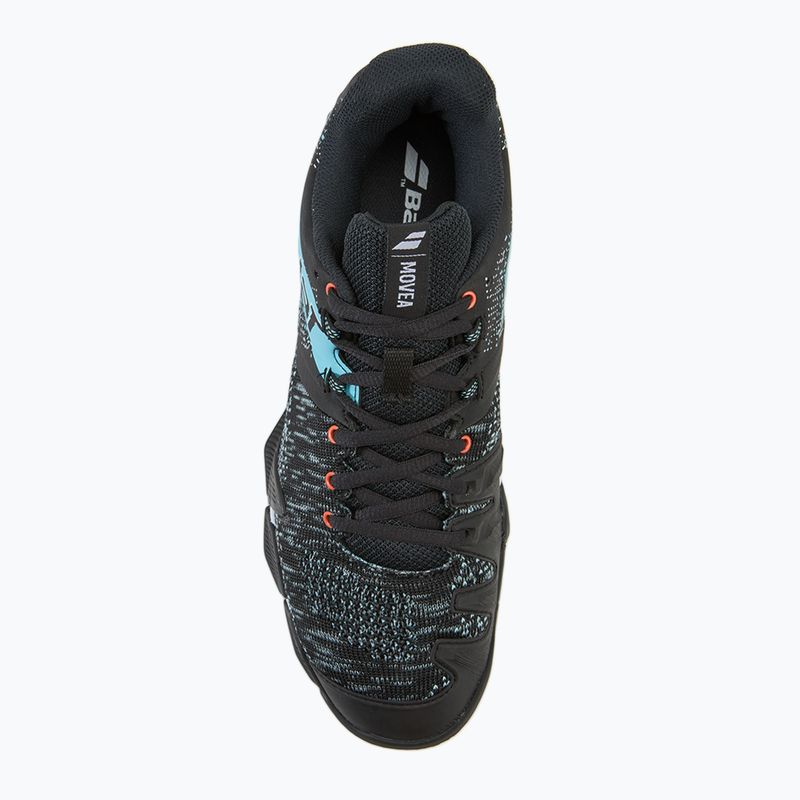 Мъжки обувки за падел Babolat Movea black/ light blue 5