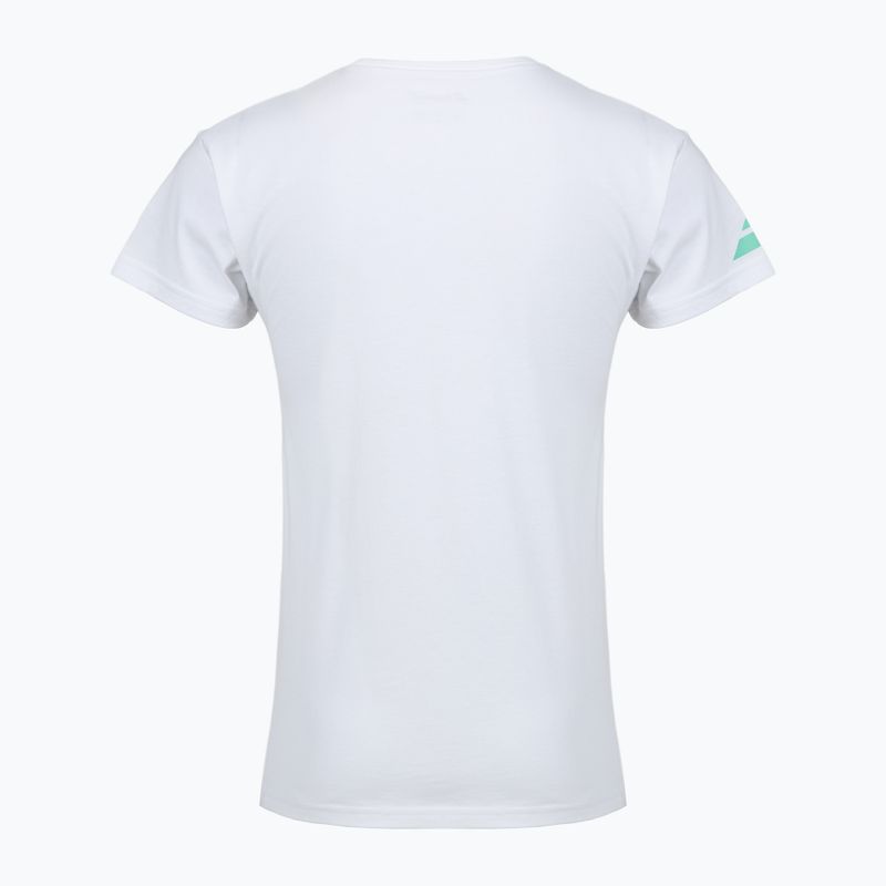 Мъжка тениска Babolat Exercise Big Flag white/white 2