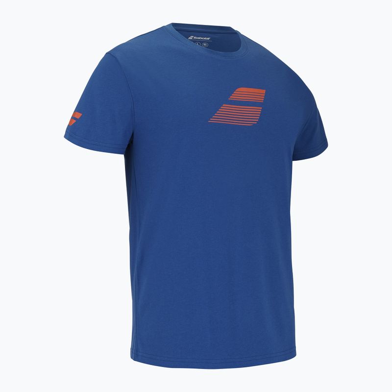 Мъжка тениска Babolat Exercise Big Flag dark blue 2