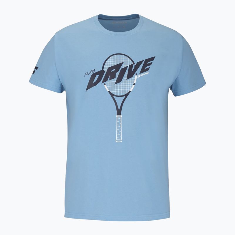 Мъжка тениска Babolat Drive Cotton heritage blue