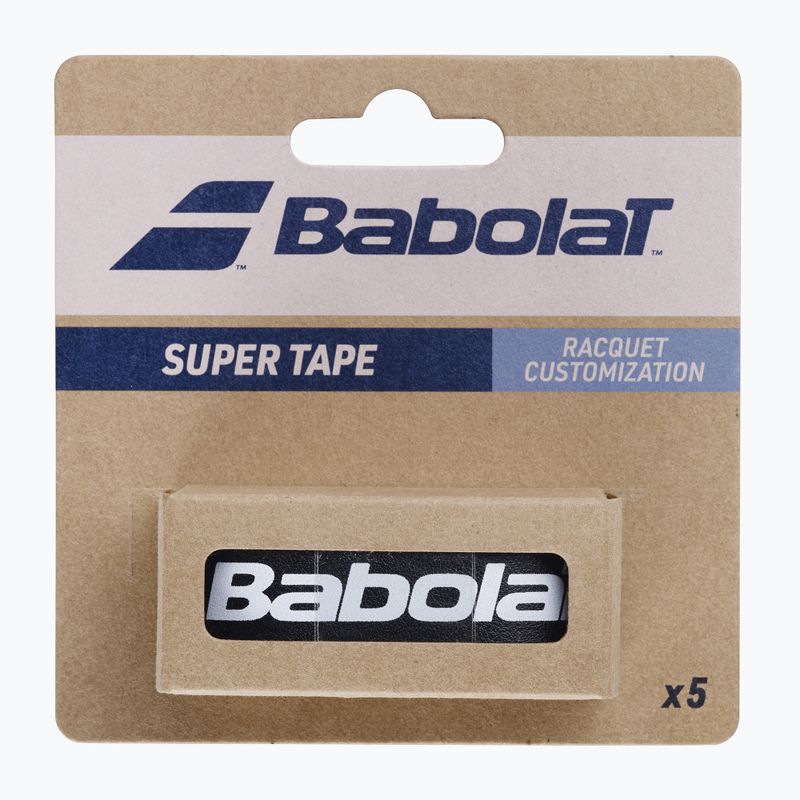 Защитна лента за главата на ракета Babolat Super Tape X5 black