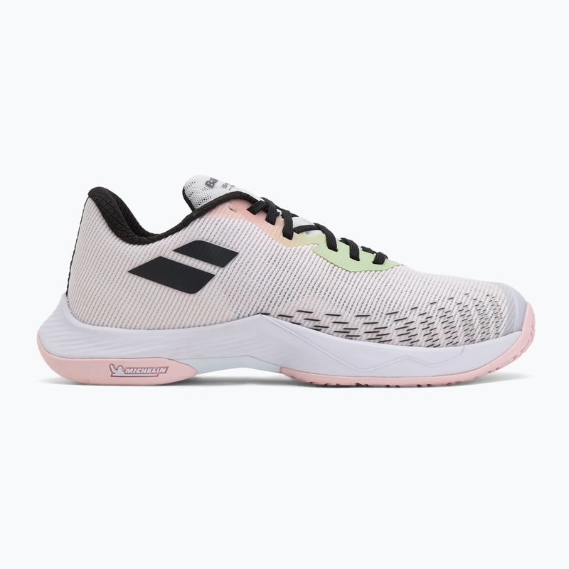 Обувки за бадминтон Babolat Shadow Spirit 2 W white/white 2