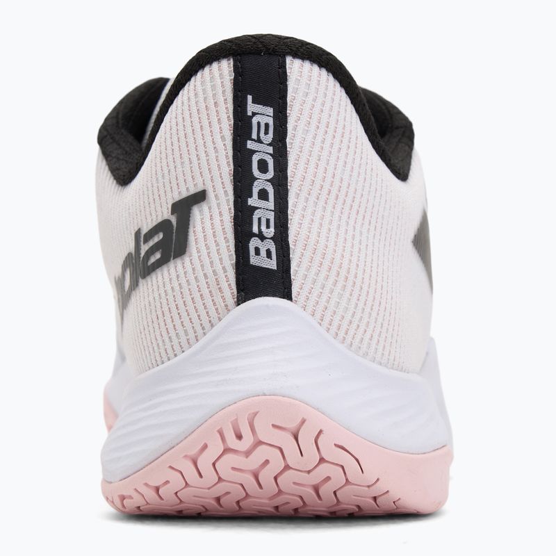 Обувки за бадминтон Babolat Shadow Spirit 2 W white/white 6