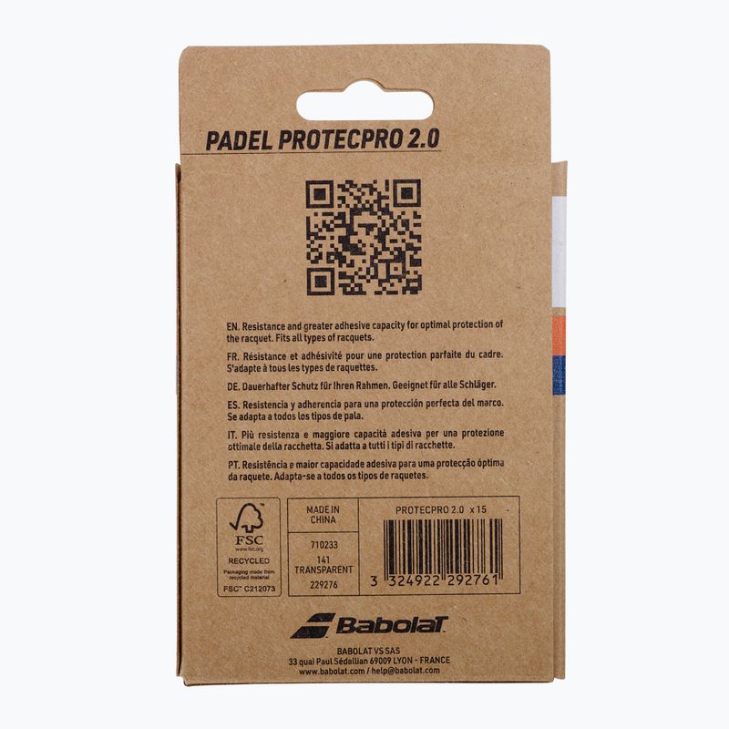 Защитна лента Babolat Protecpro 2.0 X15 transparent 3