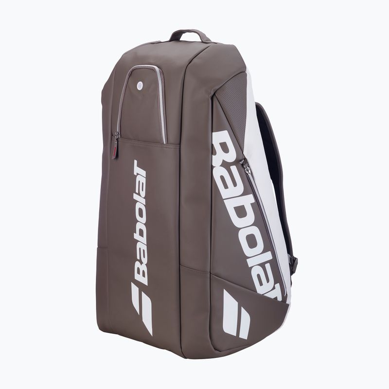 Тенис чанта Babolat RH9 Pure Wimbledon 80 l white/dark beige