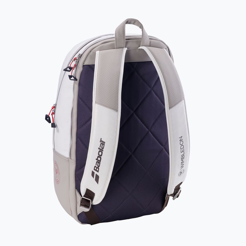 Раница за тенис Babolat Pure Lite Wimbledon 25 l white/ivory 2