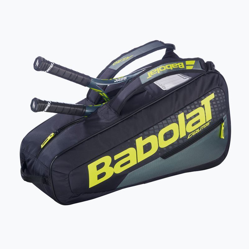 Тенис чанта Babolat RH Carlitos Junior 35 l black/fluorescent yellow 3