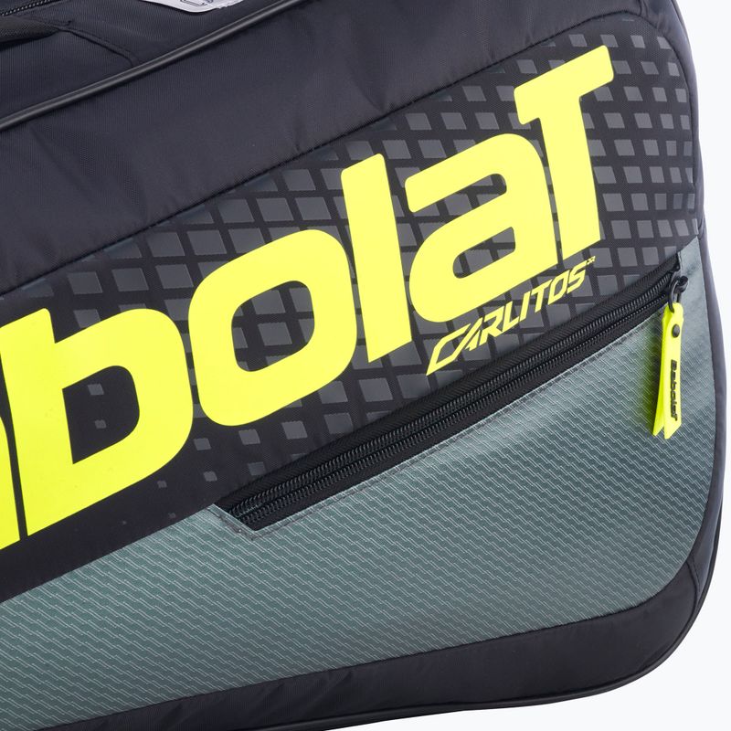 Тенис чанта Babolat RH Carlitos Junior 35 l black/fluorescent yellow 5