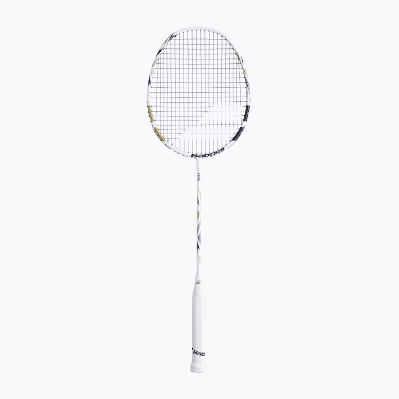 Ракета за бадминтон за деца Babolat Prime white/gold