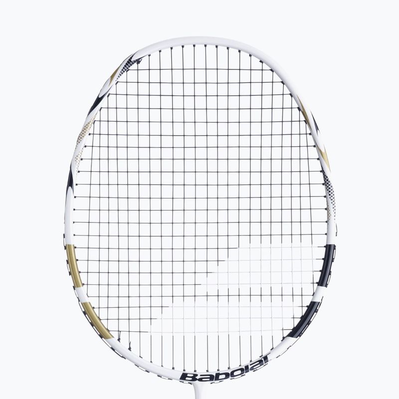 Ракета за бадминтон за деца Babolat Prime white/gold 7