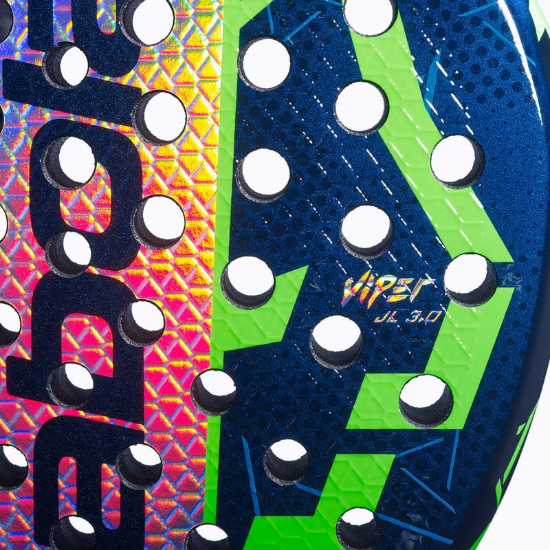 Ракета за падел Babolat Viper Juan Lebron 3.0 FW blue depths/green flash 5