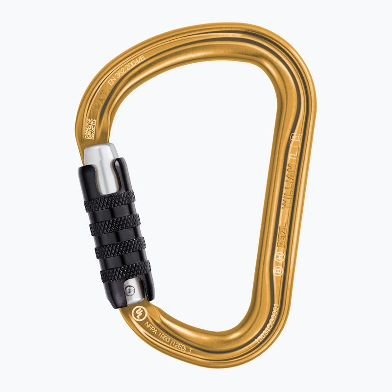 Карабинка Petzl William Ball-Lock gold 2