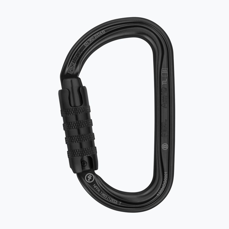 Катерачен карабинер Petzl Am'D Triact-Lock TLN черен